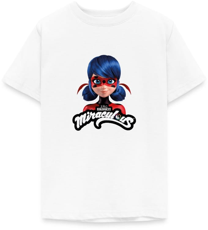 Miraculous Ladybug Met Logo T-Shirt Tiener