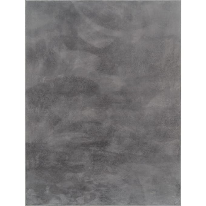 Zacht kleed Solina antraciet 200x280 cm