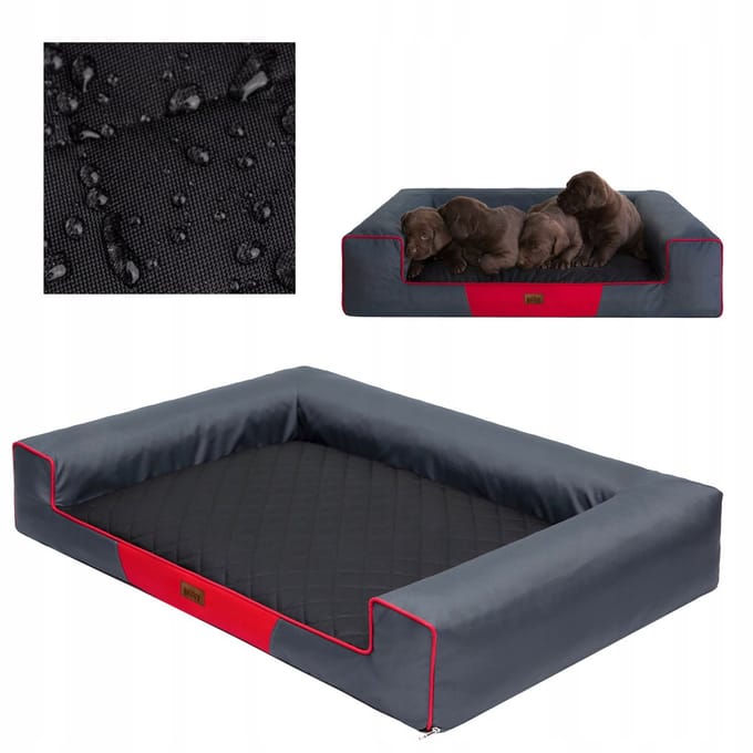 Waterdicht Hondenkussen met Afneembare Hoes - 80x55 cm