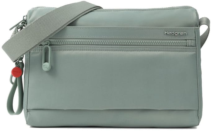 Hedgren schoudertas Inner City Eye Shoulder Bag RFID Green Milieu groengrijs