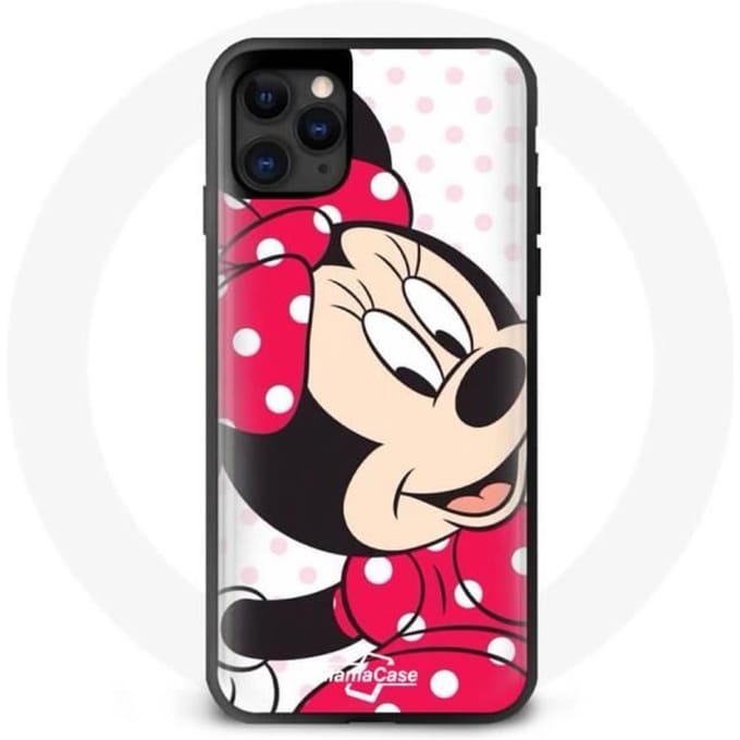 Coque - Maniacase - Iphone 13 Mini - Souple - Design original - Minnie Mouse