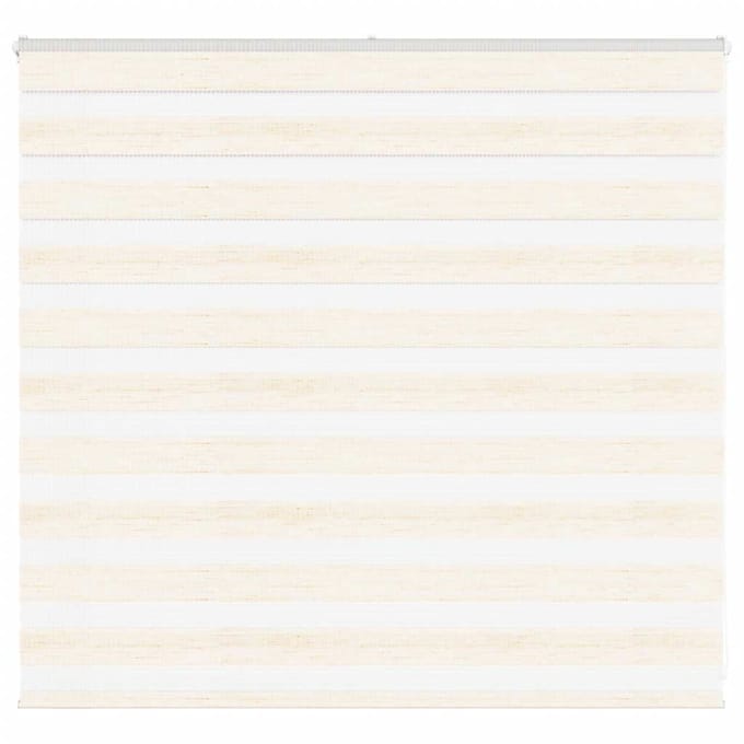 vidaXL - Zebra - rolgordijn - 155x100 - cm - stofbreedte - 150,9 - cm - marmerbeige