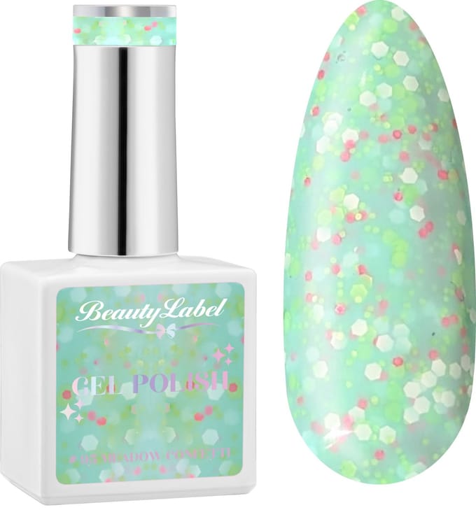 Beauty Label - Gelpolish 15ml - #95 Meadow Confetti