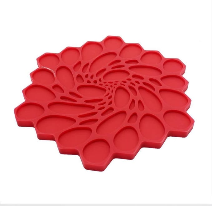 Modern Twist Studio Hive Onderzetter - Cherry