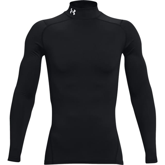 Under Armour Baselayer Coldgear Comp Mock Ondergoed Met Lange Mouwen Zwart K001