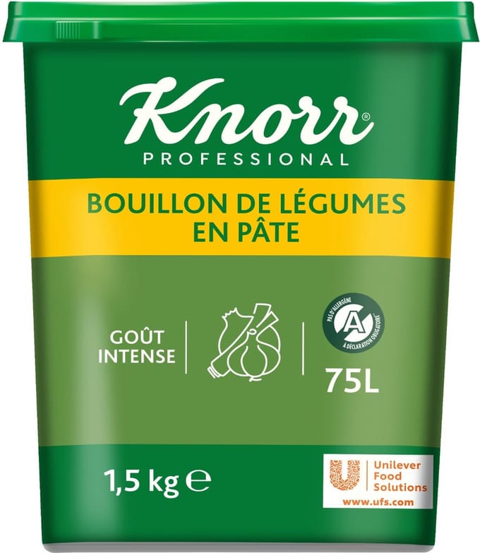Knorr Groentebouillon pasta - Bus 1,5 kilo
