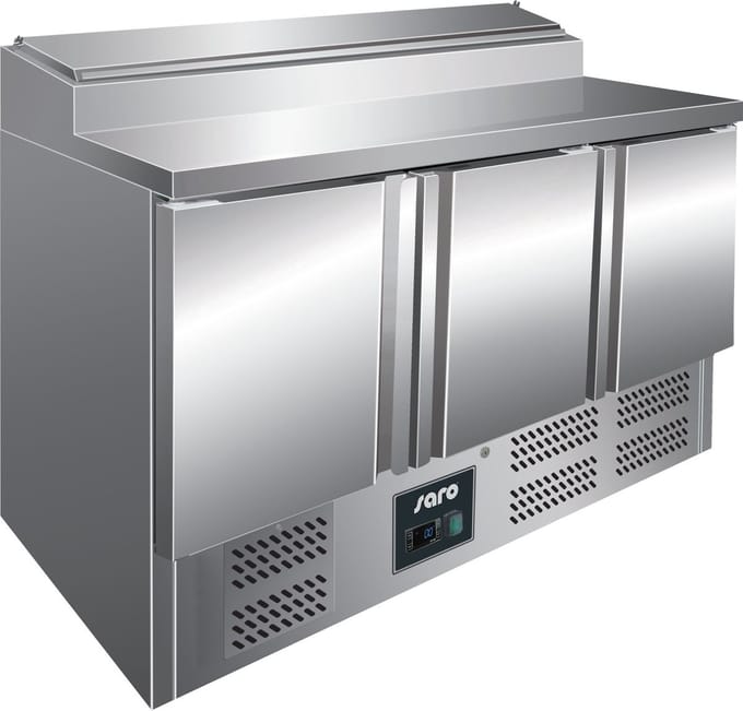 Saladette 3 deuren | Opzet, 7x 1/3GN | Saro 323-1105