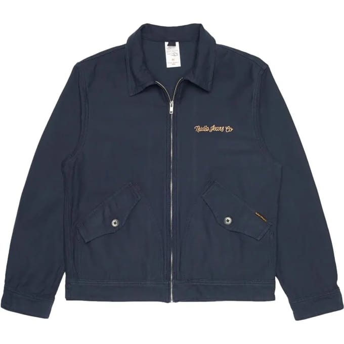 Damesjack met oversized rits Nudie Jeans Blake Back Sateen