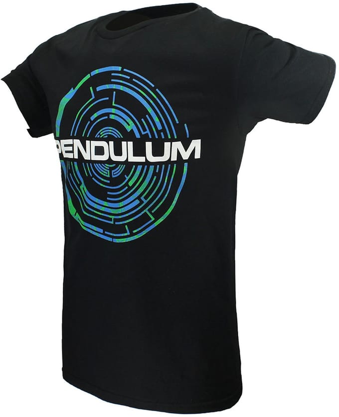 Pendulum Wave Vortex Colour Logo T-Shirt - Officiële Merchandise - XXL