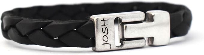Josh Armbanden 24764 Zwart Maat:20.5 cm