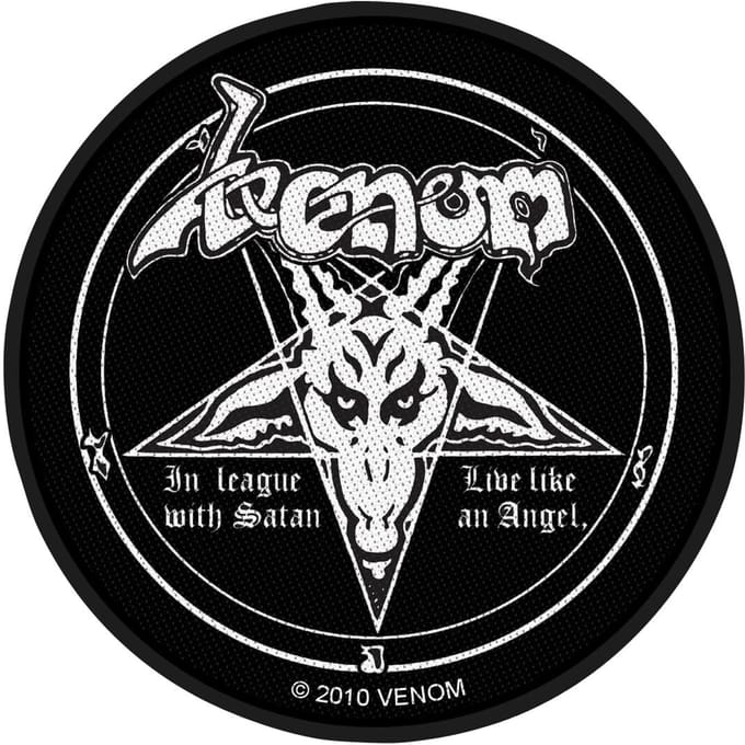 Venom Patch - In league with Satan - voor Geen - standaard