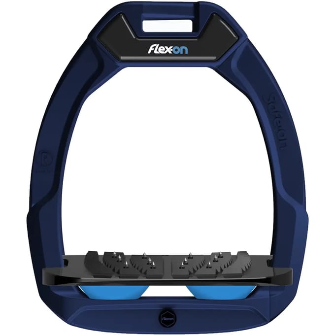 Veiligheidseisen zadelsteunen Hellend Ultra Grip Marine/Zwart/Blauw Flex-On Safe-On