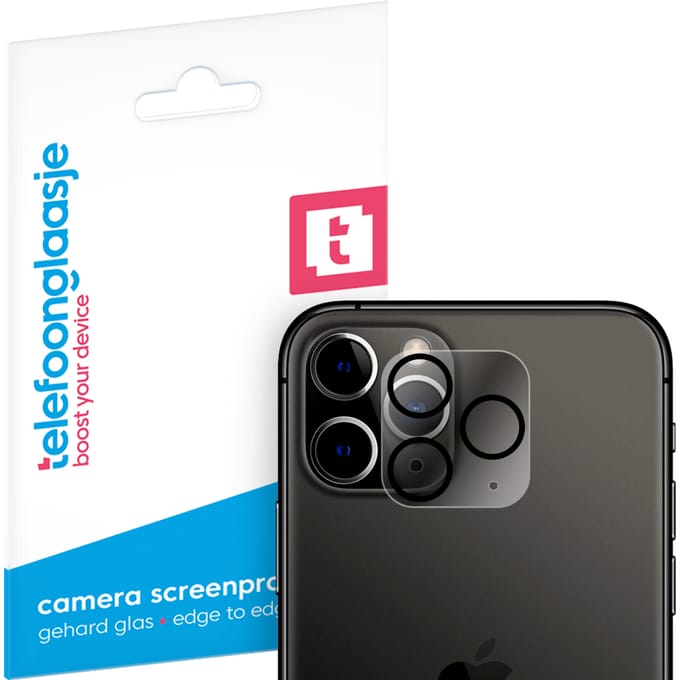 iPhone 11 Pro Max camera lens screenprotector gehard glas