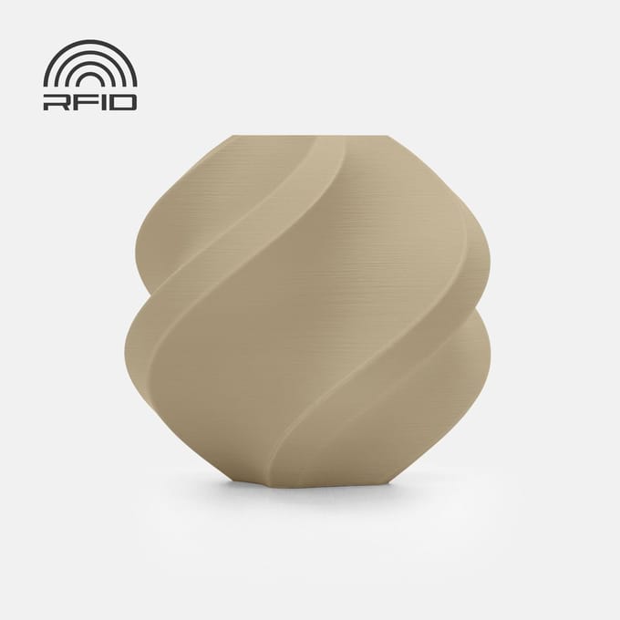 Bambu Lab - PLA Matte 1.75mm Filament – 1kg – woestijn bruin (desert tan) - zonder spoel
