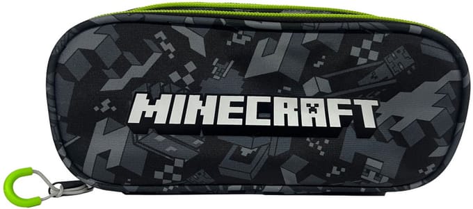 Minecraft Camo Terra Etui met 2 vakken 23,5 cm
