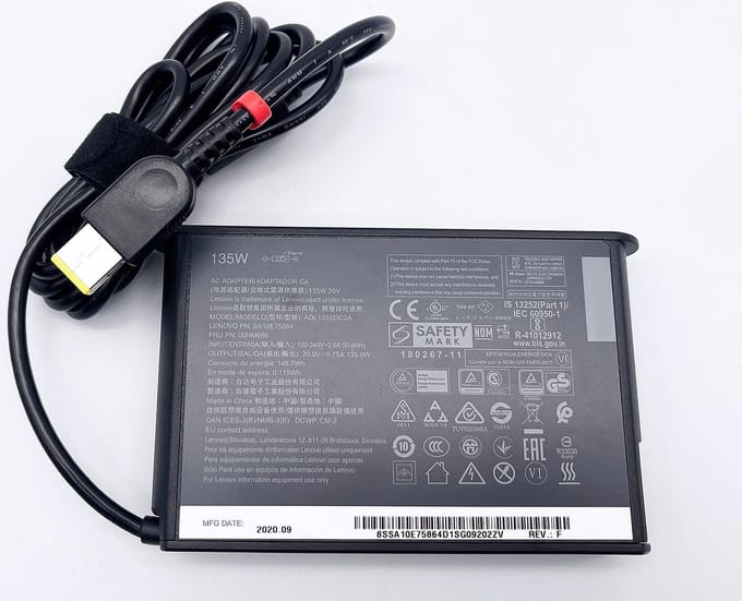 Lenovo Slim-tip 135W-netvoedingsadapter (CE)