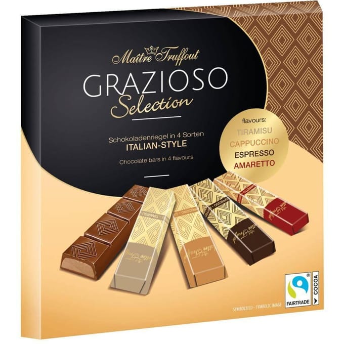 MaitreTruffout Grazioso Selectie Italiaanse Stijl Chocolade Mix 200 g