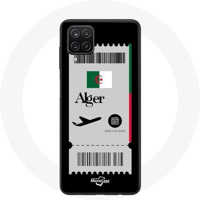 Samsung Galaxy A12 hoesje Vliegticket Algerije