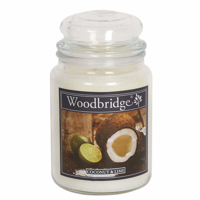 Woodbridge Geurkaars - kokos en limoen