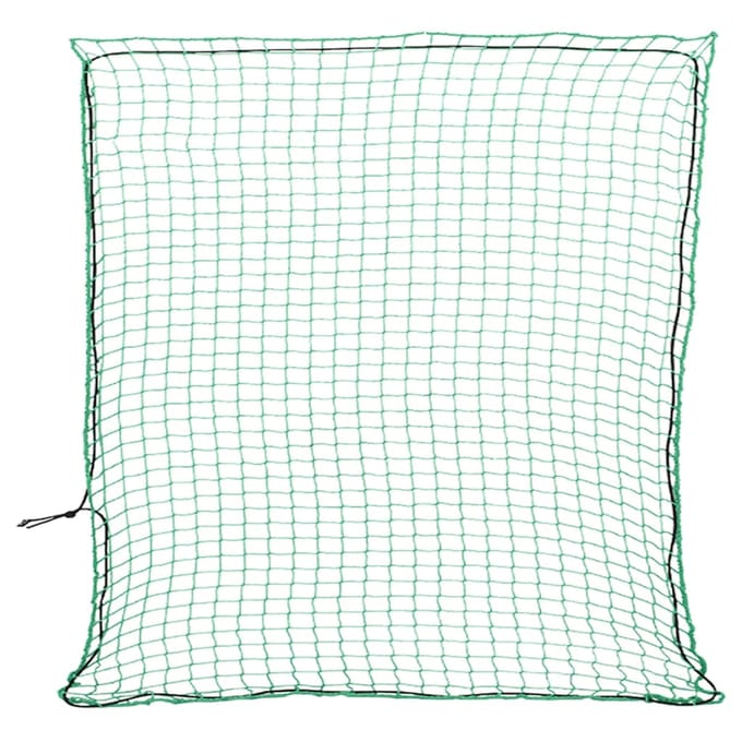 vidaXL - Aanhangwagennet - elastisch - touw - 4x4 - m - polypropeen - groen
