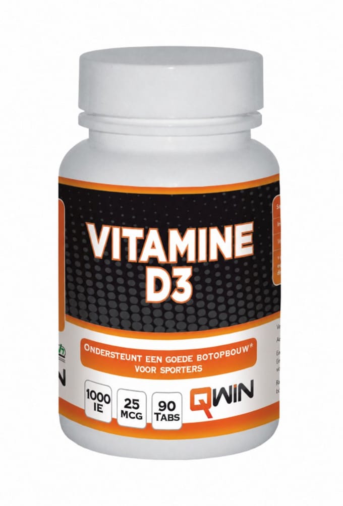 QWIN Vitamine D3 (90 tabs) 1000 ie