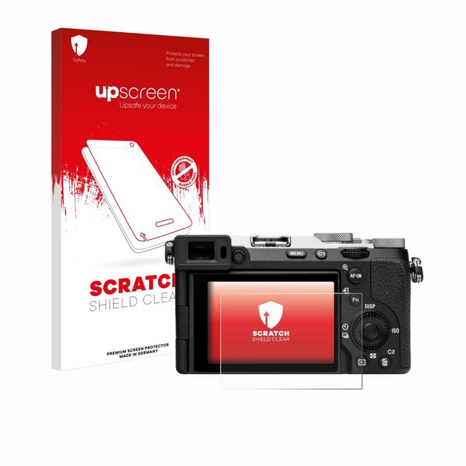 upscreen - Screenprotector voor Sony Alpha 7C II (ILCE-7CM2) - Folie Beschermfolie transparant