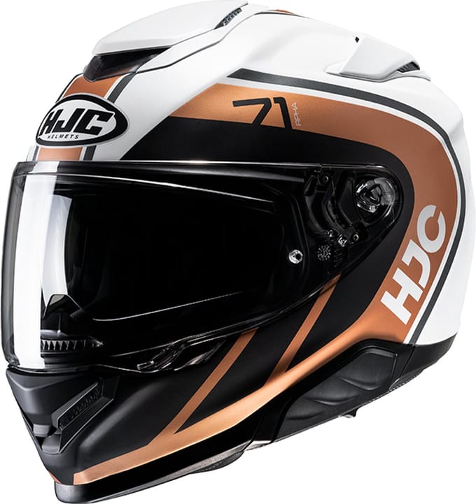 HJC RPHA 71 Mapos Wit Bruin Mc9Sf Integraalhelm - Helm