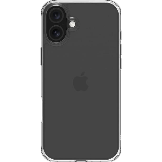 BlueBuilt Protective Back Cover iPhone 16 Plus Transparant