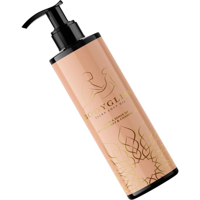 BodyGliss - Massage Collection Silky Soft Olie Aardbei & Champagne 150 ml