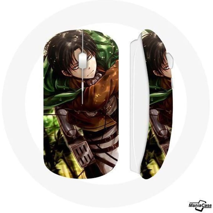 Souris Sans Fil Attack on Titan Levi Ackerman Anime