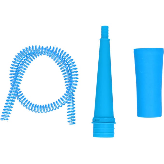 Tuyau d'extension de nettoyage universel Accessoire d'aspirateur Tube Sèche-linge Machine à laver Connexion blue