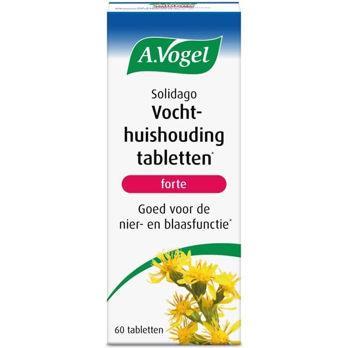 A.Vogel Solidago Vochthuishouding Forte 60 Gecomprimeerde tabletten