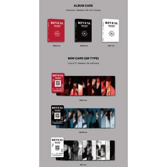 [Voorbestelling] THE BOYZ 1e Album 'REVEAL' (Platformver.) Random Ver