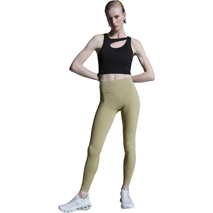 On Studio Tights 1 W Caper Caper Maat: S | Sportaccessoires Outlet | Dames | Bruin
