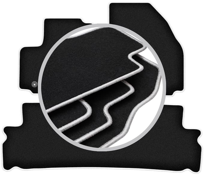 CARLUX-SILVER automatten voor: Ford Galaxy MK2 minivan (2006-2012)