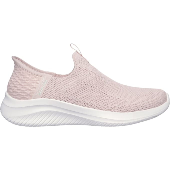 Skechers Ultra Flex 3.0 Easy Win Textiel Dames Roze Trainers