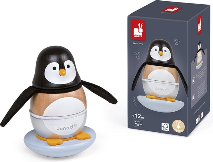Janod - Zigolos - Stapeltuimelaar - Pinguïn