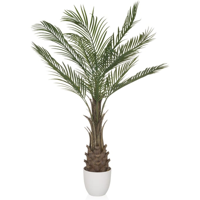 Kunstplant/kunstboom DRACAENA Palme 120 cm groen hjh OFFICE
