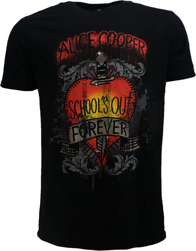 Alice Cooper School's Out T-Shirt - Officiële Merchandise - L