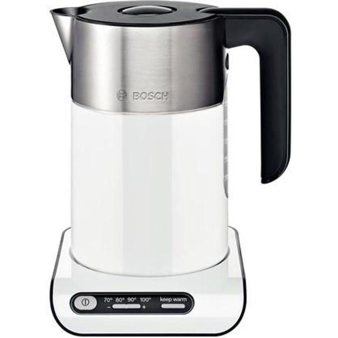 Bosch Waterkoker Styline TWK8611P - Wit/antraciet - 2400 W