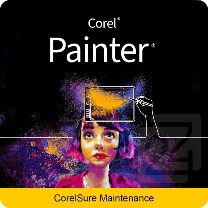 Corel Painter CorelSure Maintenance WIN/MAC 1 - 4 Gebruiker(s)