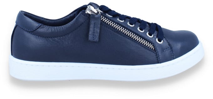 Andrea Conti Dames Sneaker Donker | Blauw | Maat: 40