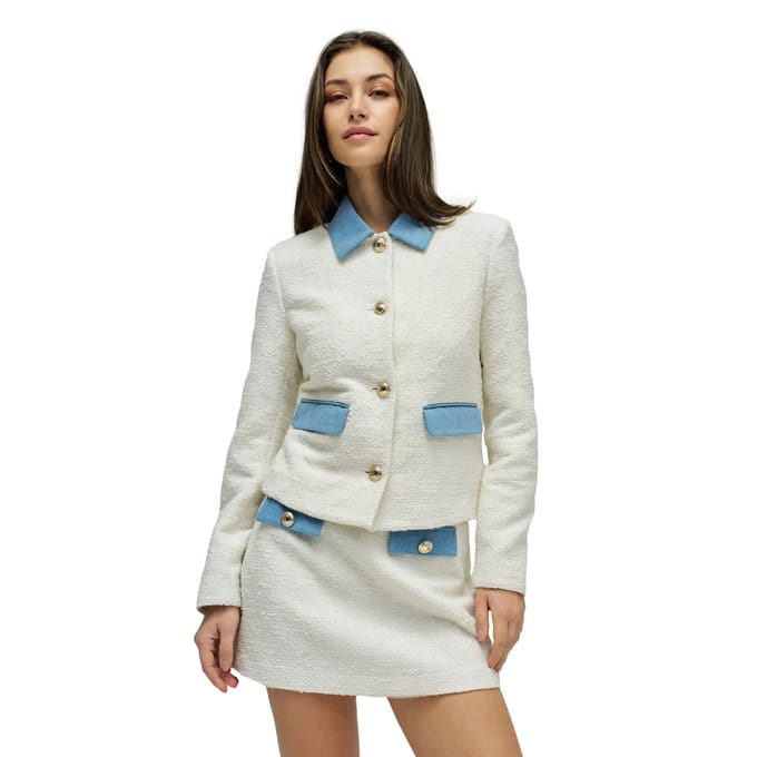 Dames tweed blazer Salsa Jeans