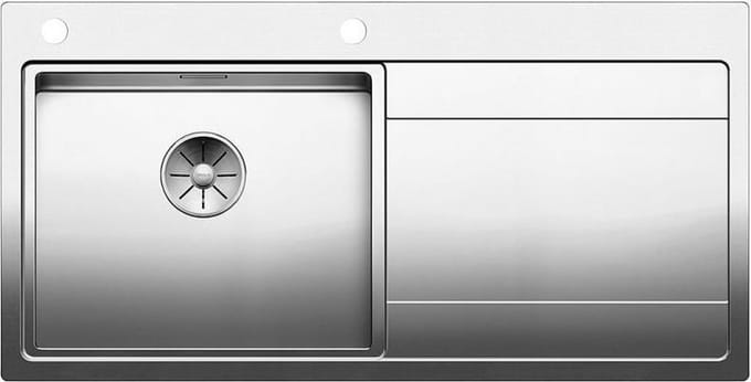 Blanco spoelbak Divon II 5 S-IF vlakinbouw 521659 bak links. Automatisch