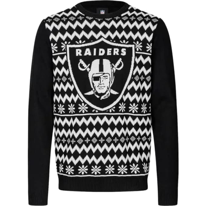 Foco NFL Lvr Ugly Christmas Sweatshirt Zwart