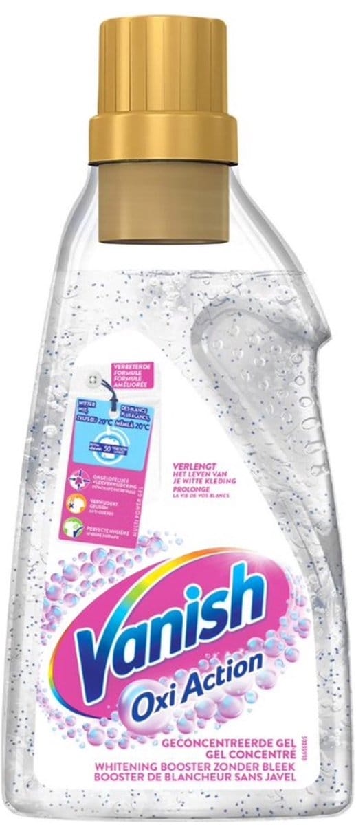 Vanish Oxi Action - Vlekkenverwijderaar Gel - Witte Was - 1.5 L