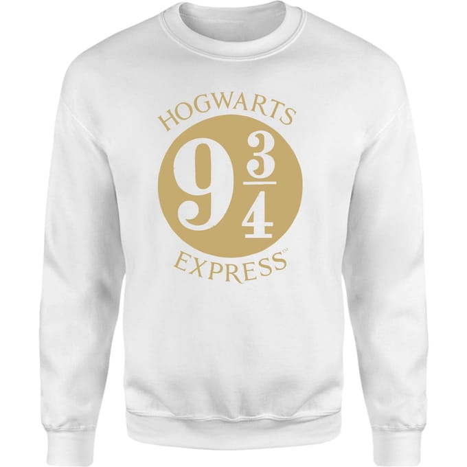 Harry Potter Platform Sweatshirt - White - S