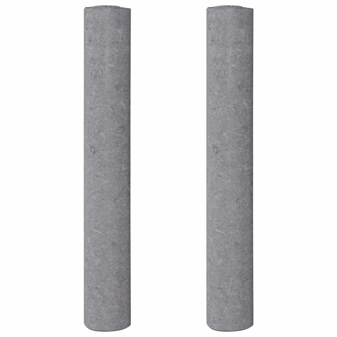 vidaXL - Antislip - schildersvlies - 2 - st - 10 - m - 180 - g/m² - grijs