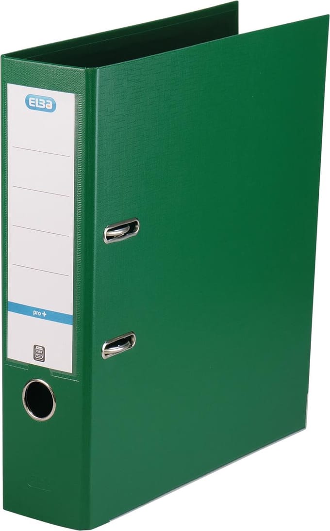 ELBA Smart Pro+ - Ordner - A4 - 80mm - groen - doos van 10 stuks