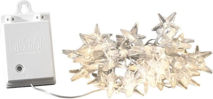 Konstsmide Lichtsnoer Sterretjes 40 Led 4,4 Meter Transparant